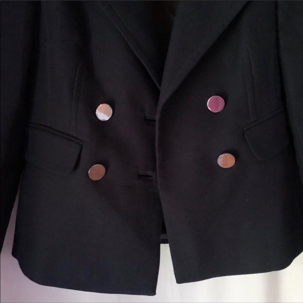 ✨ NWOT Banana Republic Navy Blazer - Picture 2 of 4